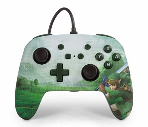 海外限定 ニンテンドースイッチ コントローラー ハイラルリンク Nintendo Switch Wired controller PowerA 背面ボタン