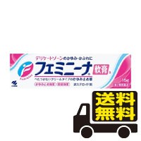 ☆メール便・送料無料☆ フェミニーナ軟膏Ｓ 15g 小林製薬 【第2類医薬品】　代引き不可　送料無料（セルフメディケーション税制対象）