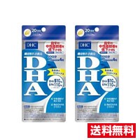 ●2個セット・メール便・送料無料●数量限定！DHA 20日分　(80粒)DHC 代引き不可