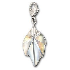 スワロフスキー Swarovski 『Clear Crystal Leaf チャーム』 1057686