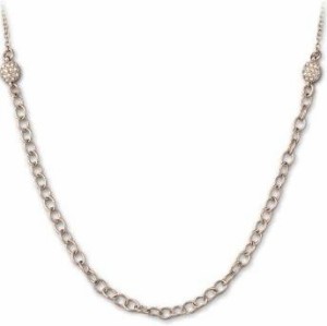 スワロフスキー Swarovski 『Long Rose Gold Charm ネックレス』 1066549