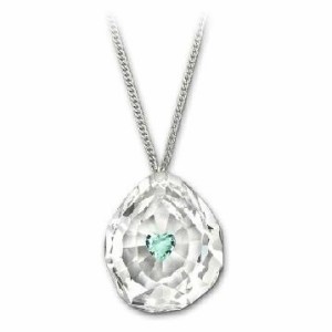 スワロフスキー Swarovski 『Neon Mint Heart ペンダント』 1119266