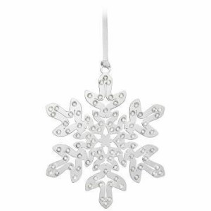 スワロフスキー Swarovski 『Crystal Pixel Snowflake オーナメント(3個セット)』 1135179