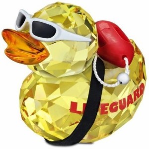 スワロフスキー Swarovski 廃盤品 『Happy Duck - Lifeguard』 1143443