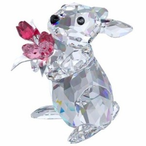 スワロフスキー Swarovski 『ウサギとチューリップ』 1177251