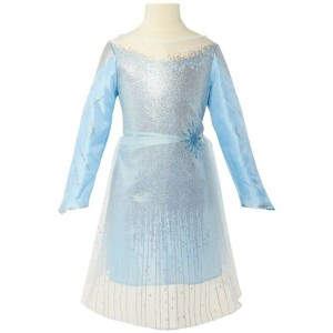 アナと雪の女王2 エルサ Dark Sea Dress Costume Blue コスチューム