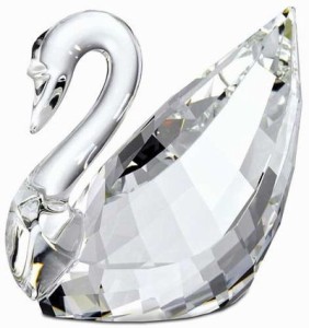 スワロフスキー Swarovski クリスタル 白鳥 置物 フィギュア スワン (Giant) 189254