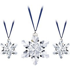 スワロフスキー Swarovski 『2008 クリスマスオーナメント（3個セット）』