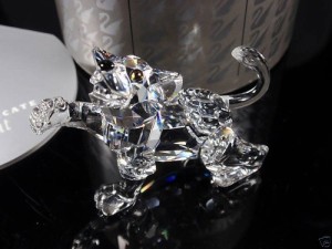 スワロフスキー Swarovski 2004年 廃盤品 『ライオンの赤ちゃん』 210460