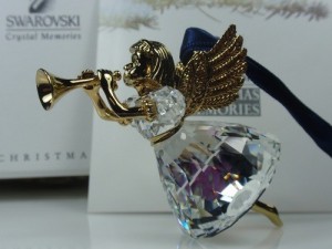 スワロフスキー Swarovski 1997年 廃盤品 『エンジェルオーナメント』 211085