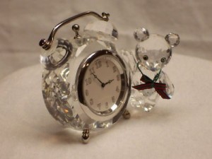 スワロフスキー Swarovski クリスベア 『Kris Bear Clock』 212687