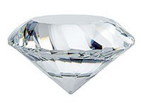 スワロフスキー Swarovski 2004年 廃盤品 『Chaton ペーパーウェイト』 238167