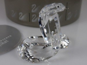 スワロフスキー Swarovski 2004年 廃盤品 『コブラ』 243979