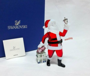 スワロフスキー Swarovski 置物 サンタクロース 5003052