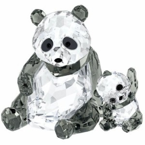 スワロフスキー Swarovski 『パンダの親子』 5063690