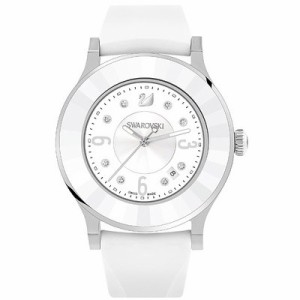 スワロフスキー Swarovski 腕時計 Octea Classica White Rubber ウォッチ 5099356