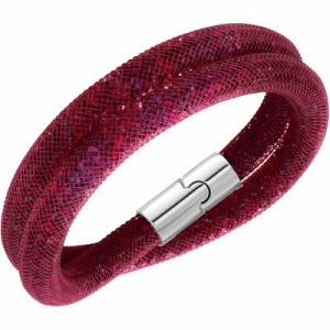 スワロフスキー Swarovski 『Stardust Red Double ブレスレット, M』 5119411