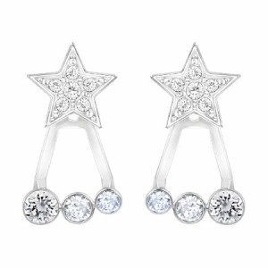 スワロフスキー Swarovski 『Duo Star ジャケットピアス』 5169295