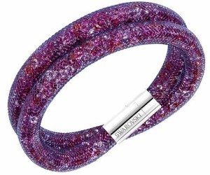 スワロフスキー Swarovski 『Stardust Purple Double ブレスレット, M』 5189760