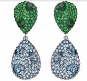 スワロフスキー Atelier Swarovski Moselle Double Drop Pierced Earrings 5263621