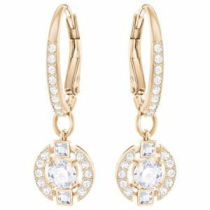 スワロフスキー Swarovski 『Sparkling Dance Round ピアス』 5272367