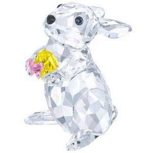 スワロフスキー Swarovski 『ウサギとイエロー・イースターエッグ』 5274174