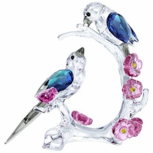 スワロフスキー Swarovski 置物 フィギュア 鳥 カササギ 5371643