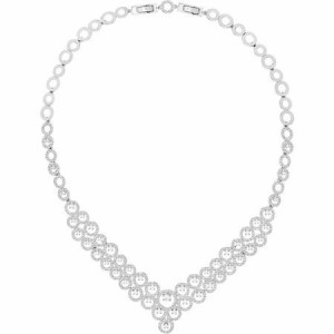 スワロフスキー Swarovski V字型 CREATIVITY ネックレス 5423254