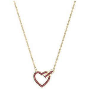 スワロフスキー Swarovski レッド ハート LOVELY ネックレス 5465683