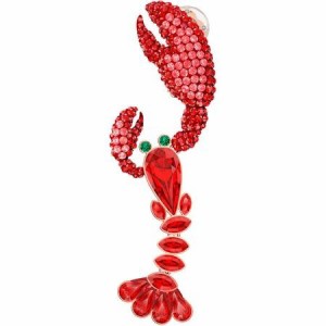 スワロフスキー Swarovski マリン ロブスター OCEAN LOBSTER クリップイヤリング 5479158