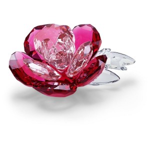 スワロフスキー Swarovski 置物 クリスタル Peony 牡丹 5493711