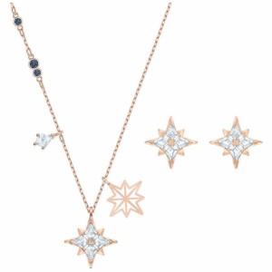 スワロフスキー Swarovski Swarovski Symbolic Star セット ローズゴールド ネックレス ピアス 5517178