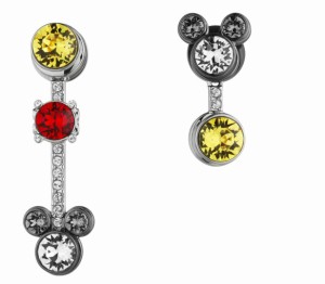 スワロフスキー Swarovski Mickey Mouse Pierced ピアス 5459869