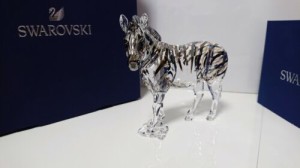 スワロフスキー Swarovski 置物 SCS Elegance of Africa 2021年度限定作品 シマウマ Amai 5550663