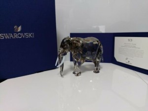 スワロフスキー Swarovski 置物 SCS Elegance of Africa 2022年度限定作品 ゾウ Fayola 5604555