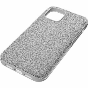 スワロフスキー Swarovski High smartphone case iPhone 12 Pro Max シルバー 5616368