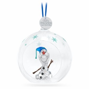 スワロフスキー Swarovski ディズニー アナと雪の女王 Frozen Olaf ボールオーナメント 5625132