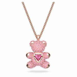 スワロフスキー Swarovski Teddy ペンダント ピンク 5642976