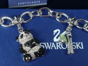 スワロフスキー Swarovski 2008年 SCS限定品 『Panda ブレスレット』 930685