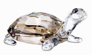 スワロフスキー Swarovski クリスタル 『カメ』 954679