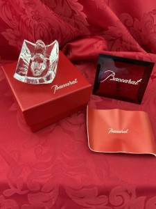 Baccarat バカラ キリスト降誕 ジース クリスタル フィギュリン