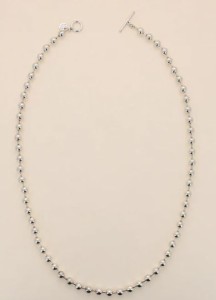 Philippe Audibert フィリップオーディベール LONG NECKLACE BRIANA シルバー ネックレス