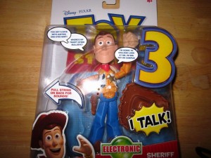 トイストーリー3 Deluxe Talking Woody Figure フィギュア