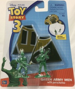 トイストーリー3 Green Army Men with Parachutes グリーンアーミー フィギュア