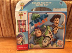 トイストーリー3 Toys At Play Color Activity Carry Set 文房具セット