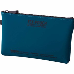 キングジム KINGJIM TEX−POUCH ネイビー TXP100ﾈｲ ポーチ シリコンシリコーン アウトドア キャンプ 旅行 小物 まとめ 収納 持ち歩き 