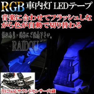 ステップワゴン RK系 車内灯 RGB ルームランプ