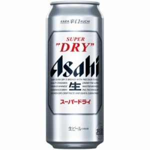 アサヒ ビール スーパードライ 500ml 缶 24本入 缶ビール ケース まとめ買い (1ケースまで1個口)