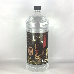 麦焼酎 いいとも 黒麹 25度 4000ml 4Ｌペット 雲海酒造