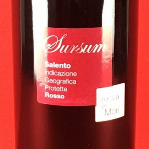 赤ワイン サレント ロッソ スルサム 2013 ロッカ ディ モリ イタリア プーリア 750ml